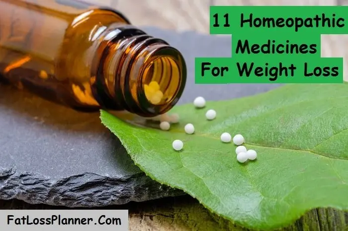 11 homeopatic medicines for weight loss