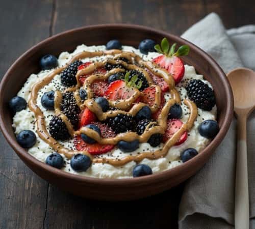 10. Russian Tvorog Bowls with Berries