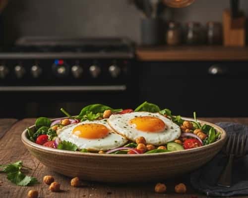11. Egg & Chickpea Power Bowl