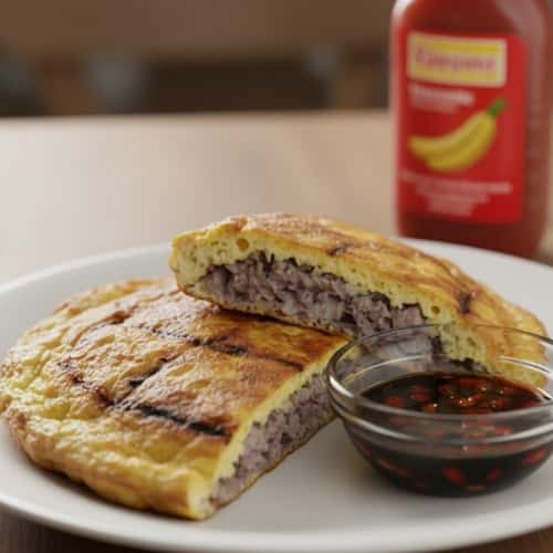 12. Philippine Tortang Talong (Eggplant Omelette)
