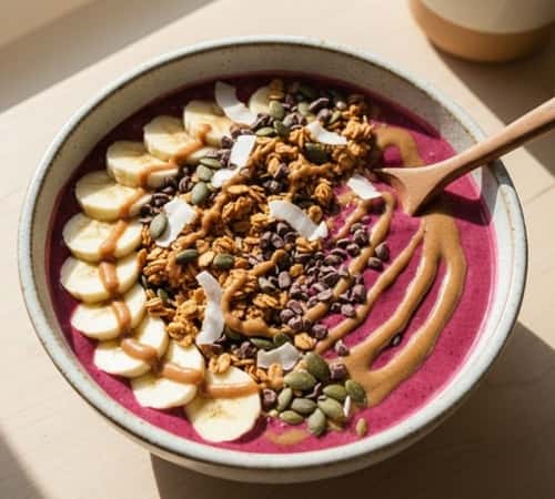 12. Protein-Loaded Smoothie Bowl You Actually Chew
