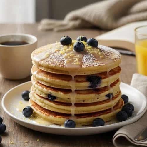 12. Ricotta Lemon Protein Pancakes