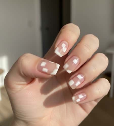 13. Blurred Winter Blocks