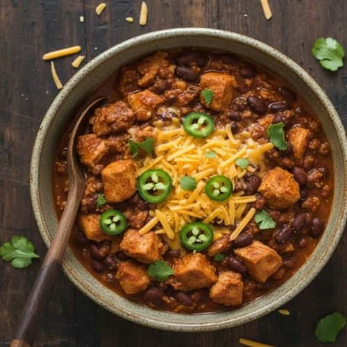 2. Chipotle Turkey Chili with Black Soybeans