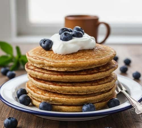 2. Oatmeal Whey Pancakes