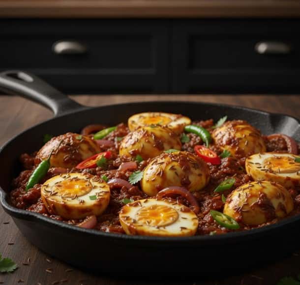 2. Spicy Masala Egg Stir Fry