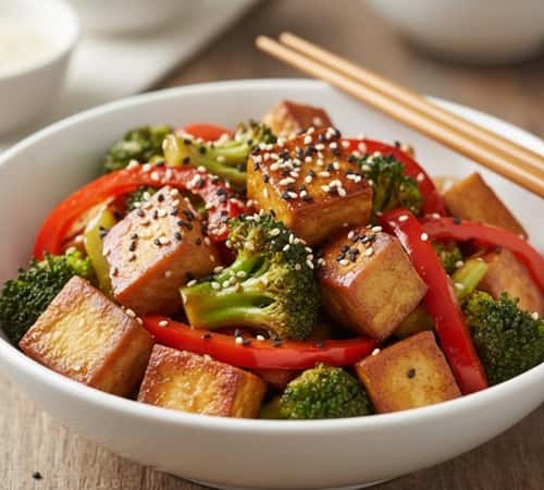 2. Tofu and Broccoli Stir-Fry