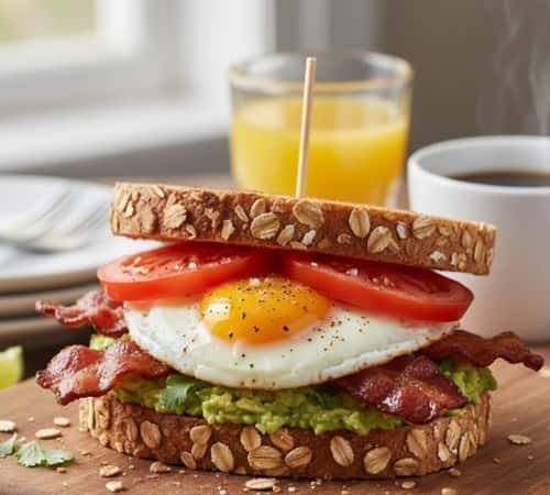 2. Turkey Bacon & Avocado Fuel Stack