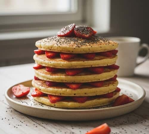 3. Almond Flour Vanilla Pancakes