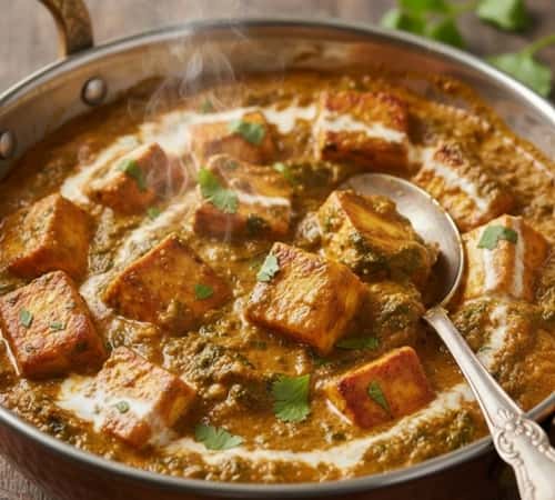4. One-Pot Paneer and Spinach Curry