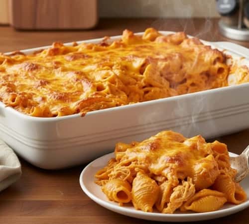 5. Buffalo Chicken Mac with Protein-Enriched Shells