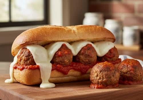 5. Cottage Cheese Meatball Subs