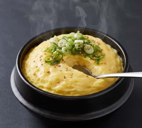 5. Korean Gyeran Jjim (Steamed Egg Custard)