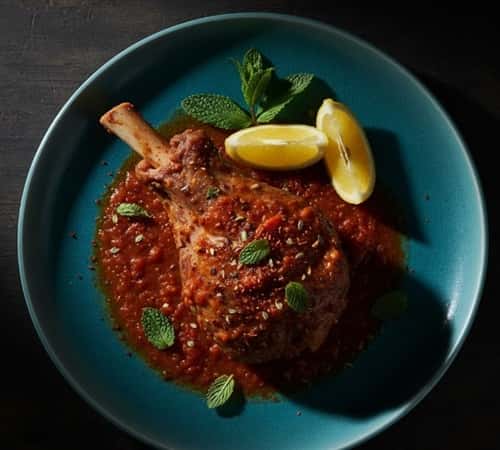 5. Moroccan Lamb Shanks with Preserved Lemon