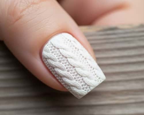 6. 'Cable Knit' Embossing