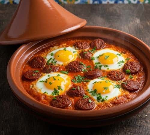 6. Tunisian Ojja with Merguez