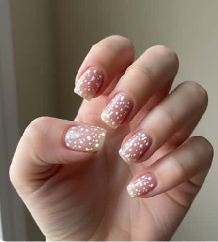 6. White Ink Splatter