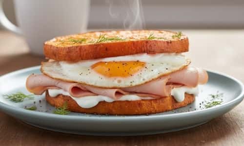 9. Egg, Turkey & Sweet Potato Bun