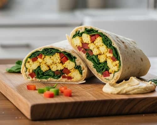 9. Tofu Scramble Wraps