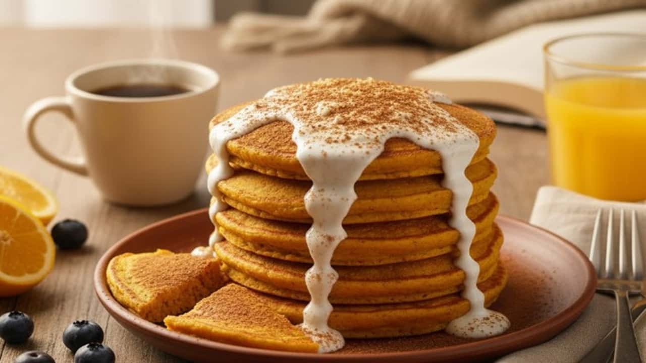 High Protein Pancake Recipes for Breakfast - featured
