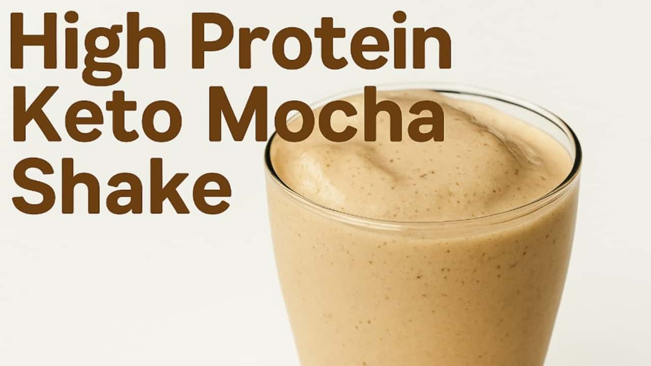 Keto Mocha Protein Shake