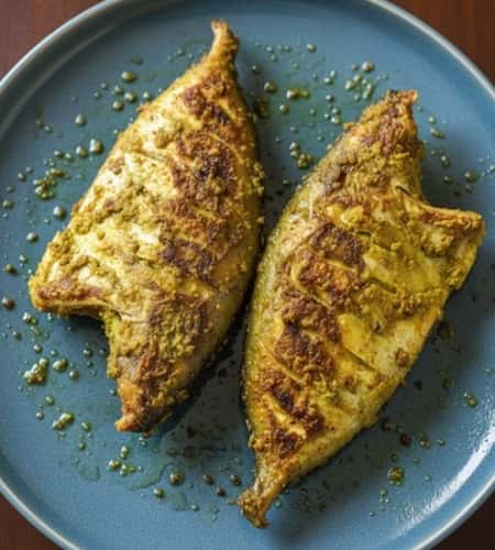 11. Green Masala Coriander Fish