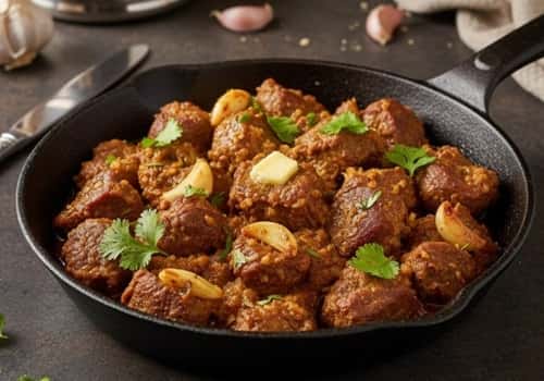 12. Mutton Garlic Butter Stir Curry