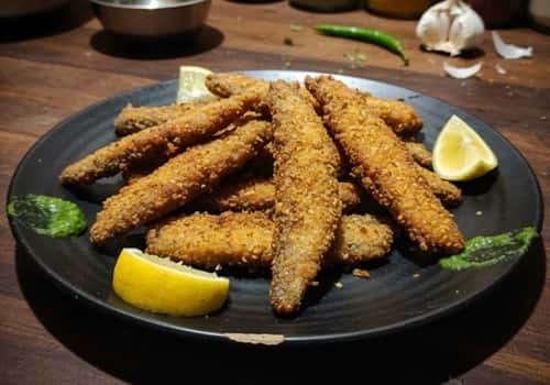 3. Crispy Lemon-Garlic Fish Fry