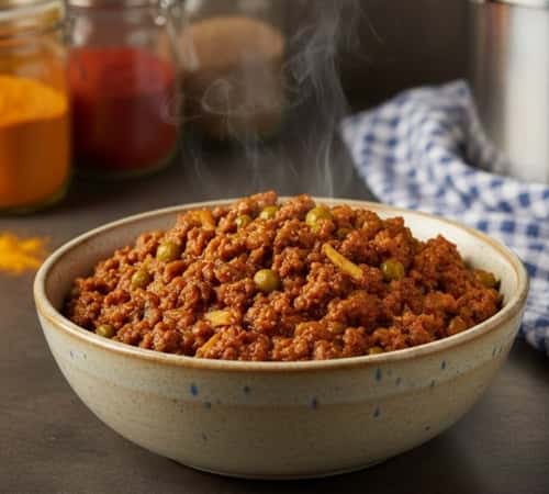 3. Mutton Keema with Green Peas