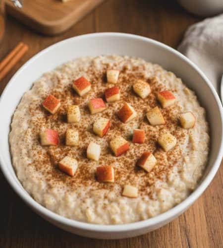7. Apple Pie Protein Oats