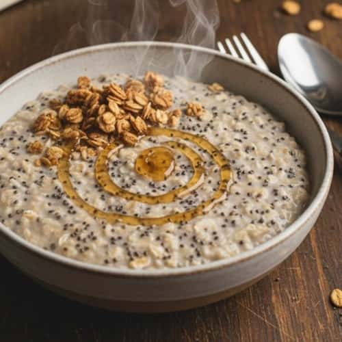 9. Chia Crunch Protein Oats