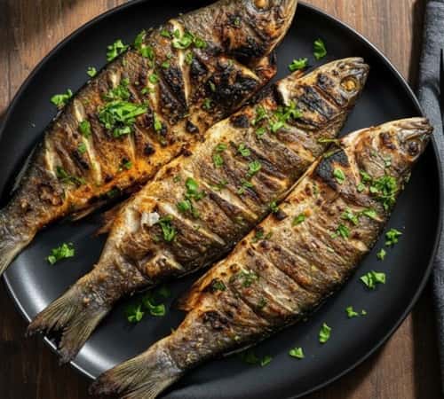 9. Desi Masala Grilled Fish