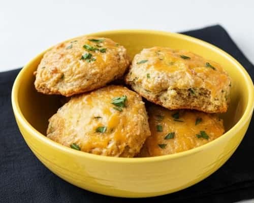 High Protein Biscuit Recipe for Breakfast - completed