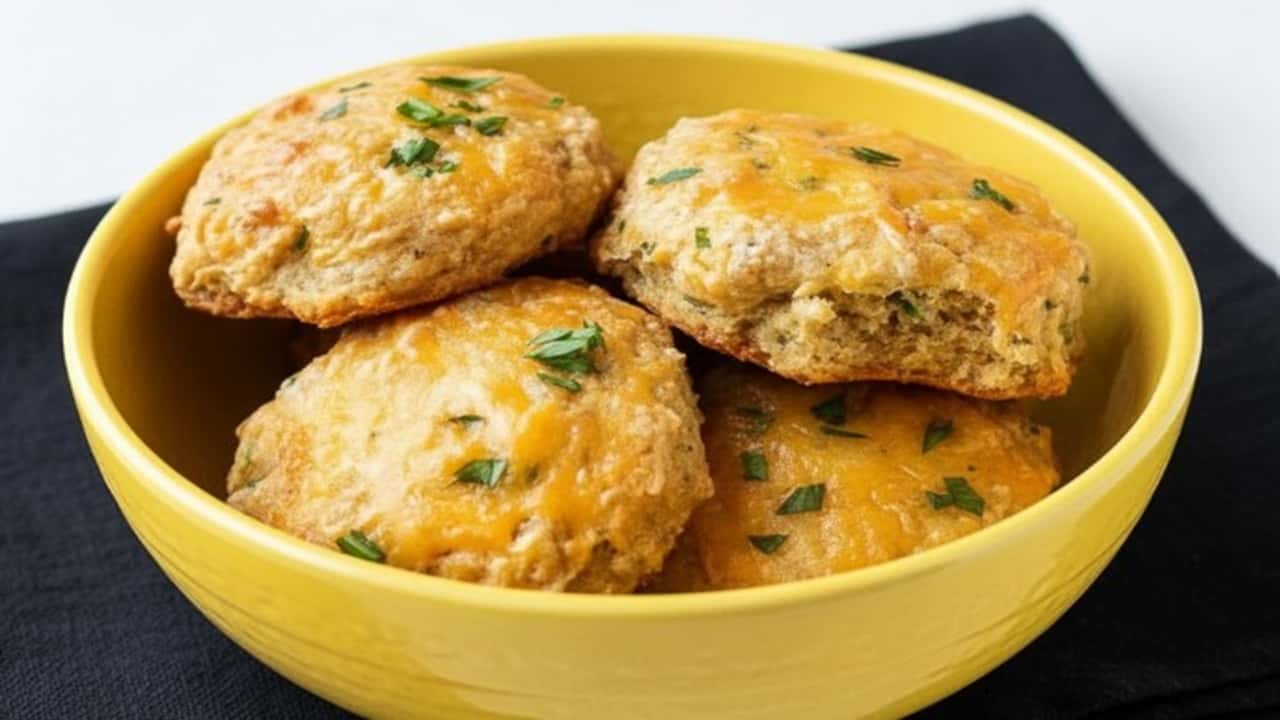 High Protein Biscuit Recipe for Breakfast - featured